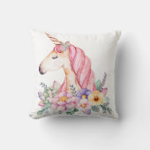 Coussin floral de crèche de bébé de visage de (Recto)