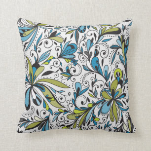 Coussin floral de Printemps