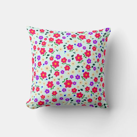 Coussin floral delicado (Recto)
