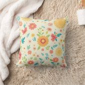 Coussin Floral d'Été (Couverture)