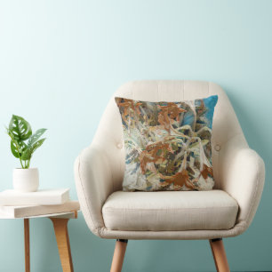 Coussin Floral exotique
