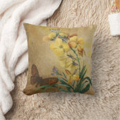 Coussin Floral jaune (Couverture)