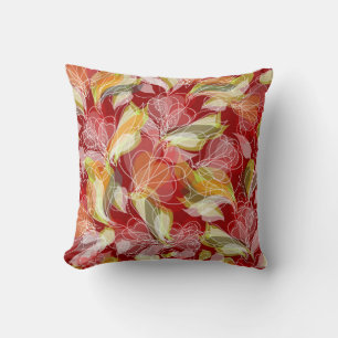 Coussin Floral multicolore