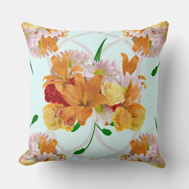 Coussin Floral Offset Art Print (Recto)