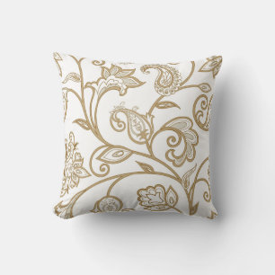 Coussin Floral Oriental : Ethnique Carrelée.