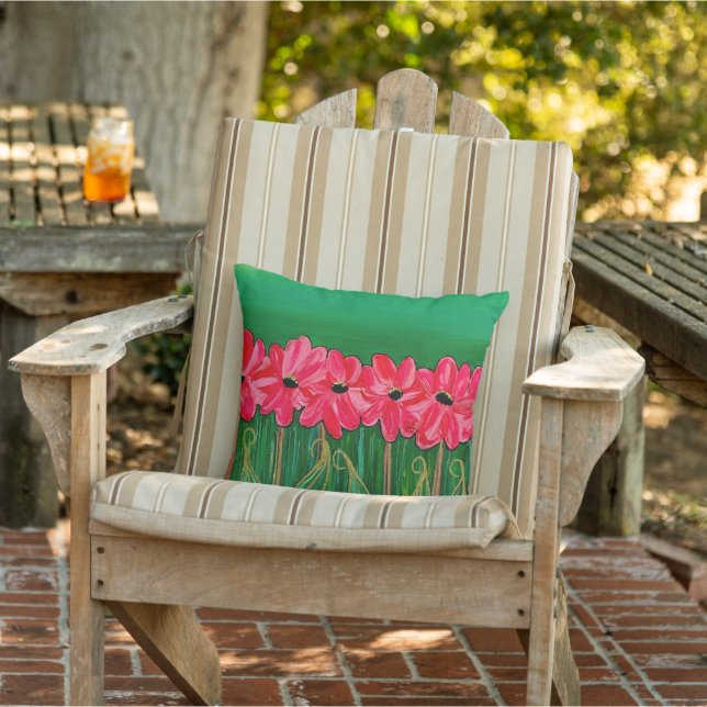 Coussin Floral outdoor pillow (Chaise)