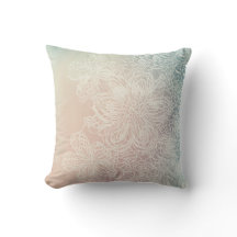 Coussin floral Pastel Lace