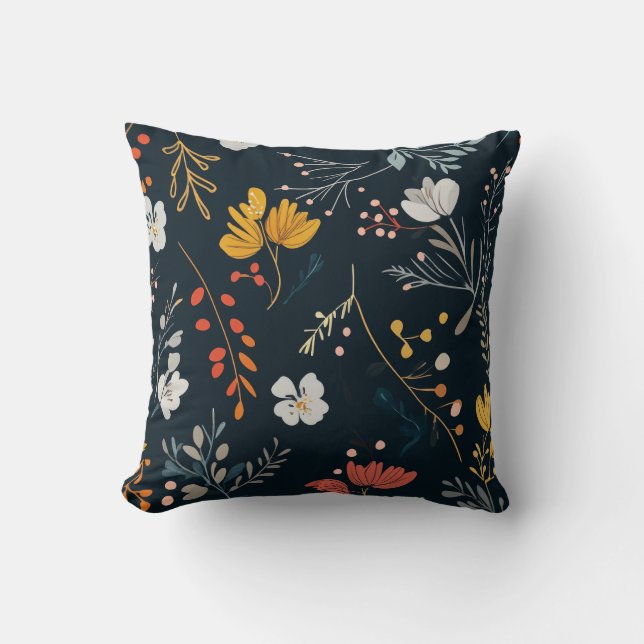 Coussin Floral Pattern (Recto)