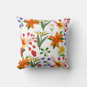 Coussin Floral sauvage
