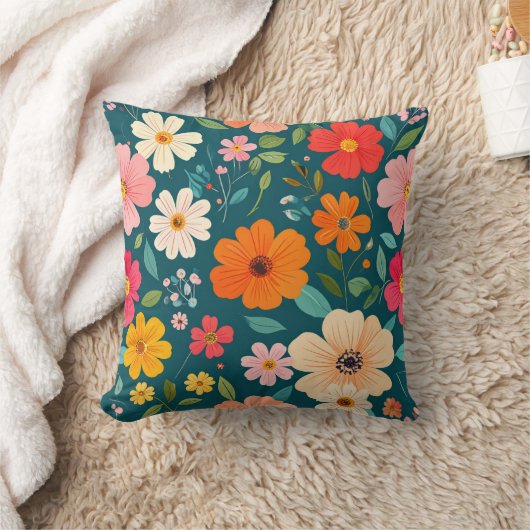Coussin Floral texture (Couverture)