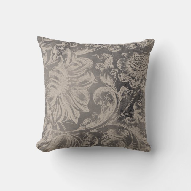 Coussin Floral vieilli (Recto)