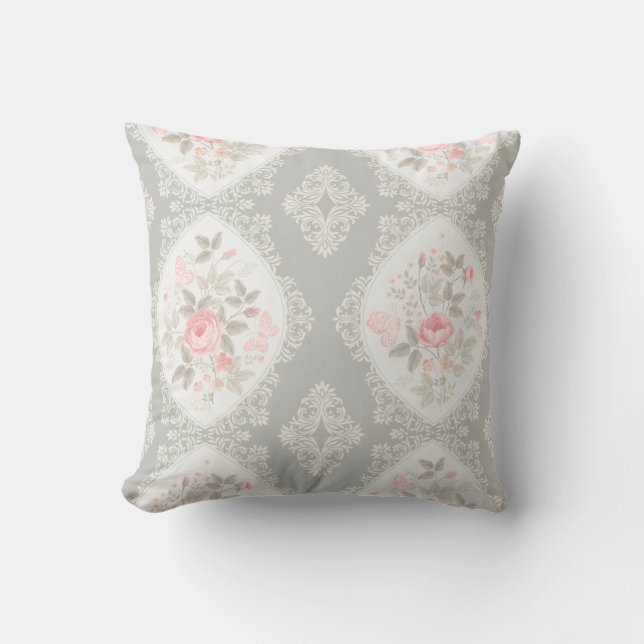 Coussin Floral vintage (Recto)