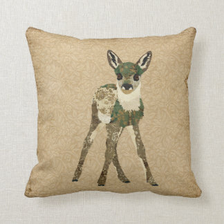 Coussin floral vintage de Mojo de faon