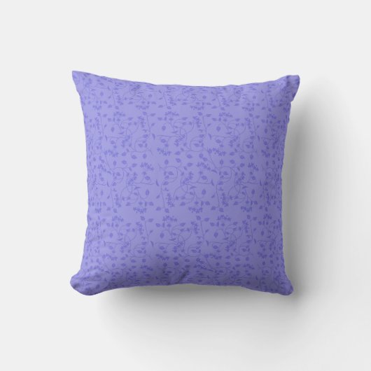 Coussin floral vintage Lavender (Recto)