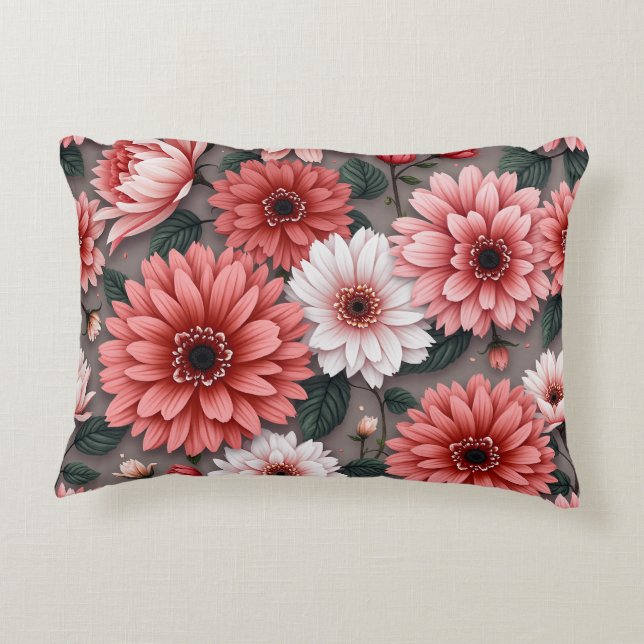 Coussin floral VisualNest Sham, PillowCase (Dos)