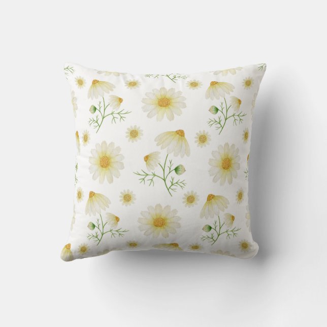 Coussin Florals Agritourisme Décor Faisy Jeu d'oreiller (Verso)