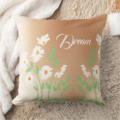 Coussin Flore blanche conçue (Couverture)