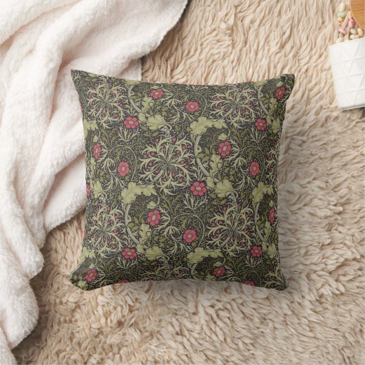 Coussin Flore d'algues Imprimer par William Morris (Couverture)
