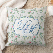 Coussin Flore délicate Frise tropicale Flore (Couverture)
