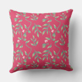 Coussin Flore délicate Innuendo rose (Verso)