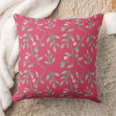 Coussin Flore délicate Innuendo rose (Couverture)