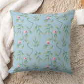 Coussin Flore délicate Omphalodes Bleu (Couverture)