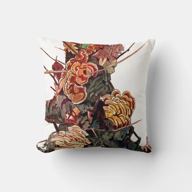 Coussin Flore exotique #9 à SunshineDazzle (Recto)