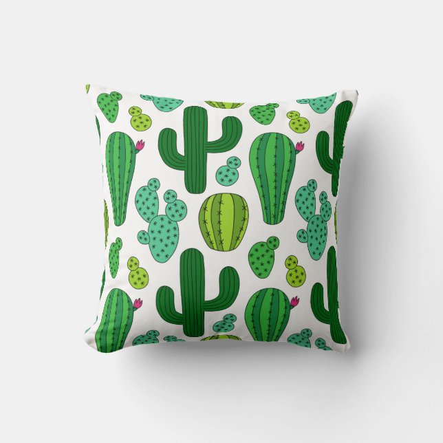 Coussin Flore hivernale festive (Recto)