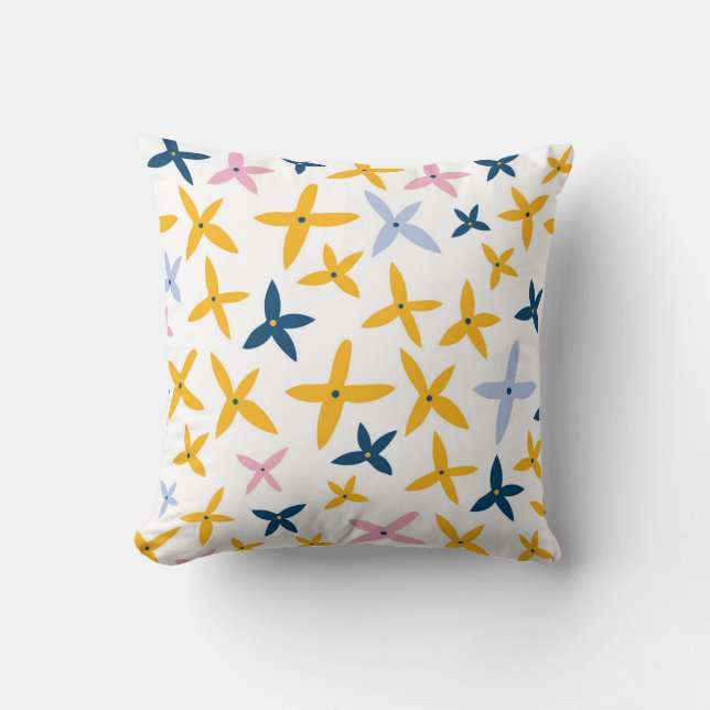 Coussin Flore lunaire (Recto)