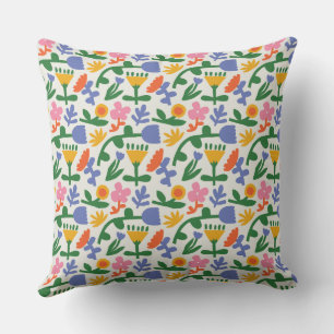 Coussin Flore printanière