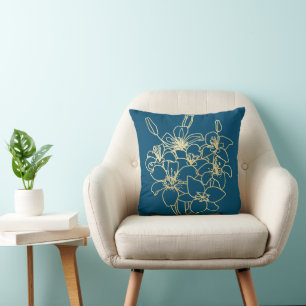 Coussin Flore simple et chic