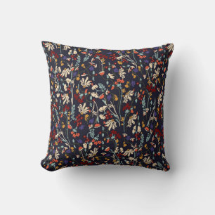 Coussin Flore tropicale : Vintage botanique aléatoire.