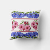 Coussin Flores de vinagreira hibisco e amar-perfeitos (Verso)