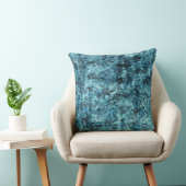 Coussin Floresta azul sob nevasca ou vidro trincado (Chaise)