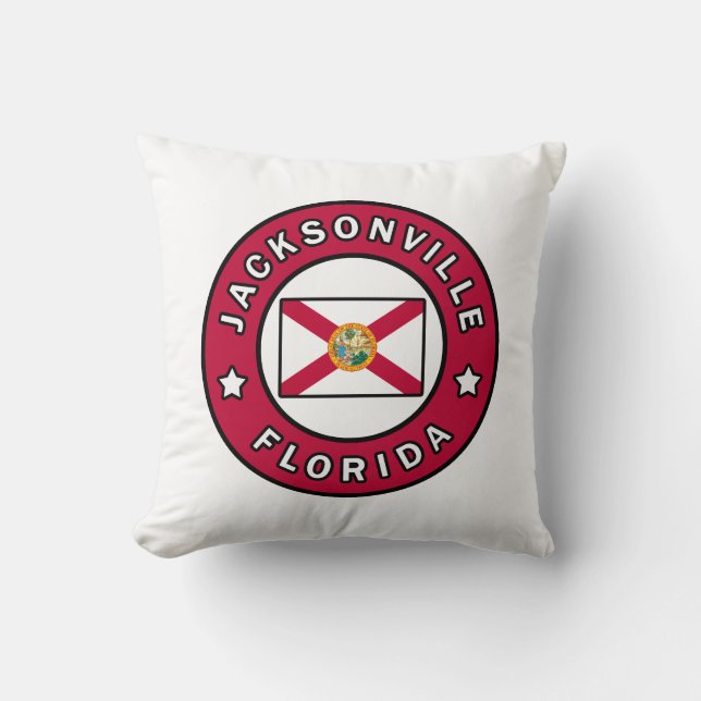 Coussin Floride de Jacksonville (Recto)