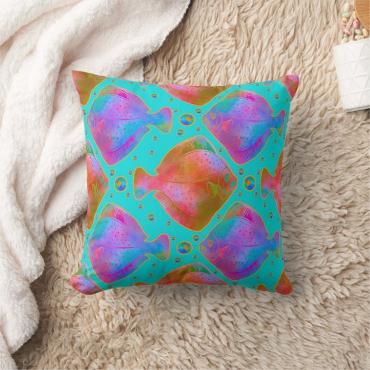 Coussin Floundering About in the Tropical Rock Pools (Couverture)