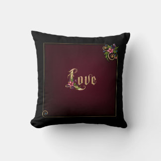 Coussin Flourina Love Verse - Personnalisable