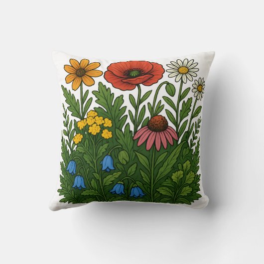 Coussin Flours pillow  (Verso)