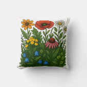 Coussin Flours pillow  (Recto)