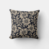 Coussin Flower Throw Pillow (Recto)