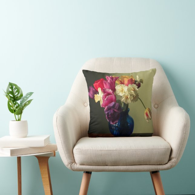 Coussin Flowers | Spring Flower Bouquet (Chaise)