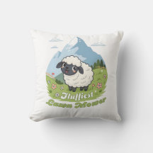 Fluffiest Lawn Mower - Adorable Blacknose Sheep