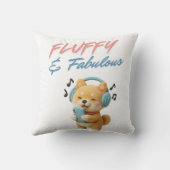 Coussin Fluffy and Fabulous (Verso)