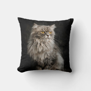 Coussin Fluffy Gris