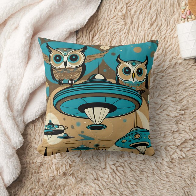 Coussin Fluidité trouvée (Fluidity Found Throw Pillow
)