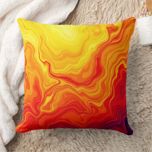 Coussin Flux Abstrait