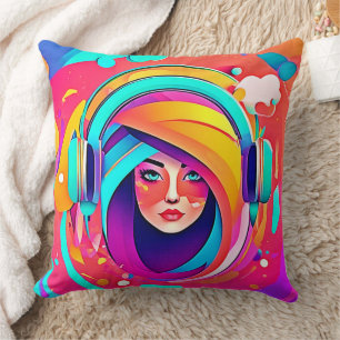 Coussin Flux de musique dynamique