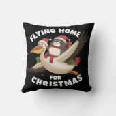 Coussin Flying Home Pour Noël (Verso)