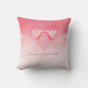 Coussin Flying Pigs Incroyable Love
