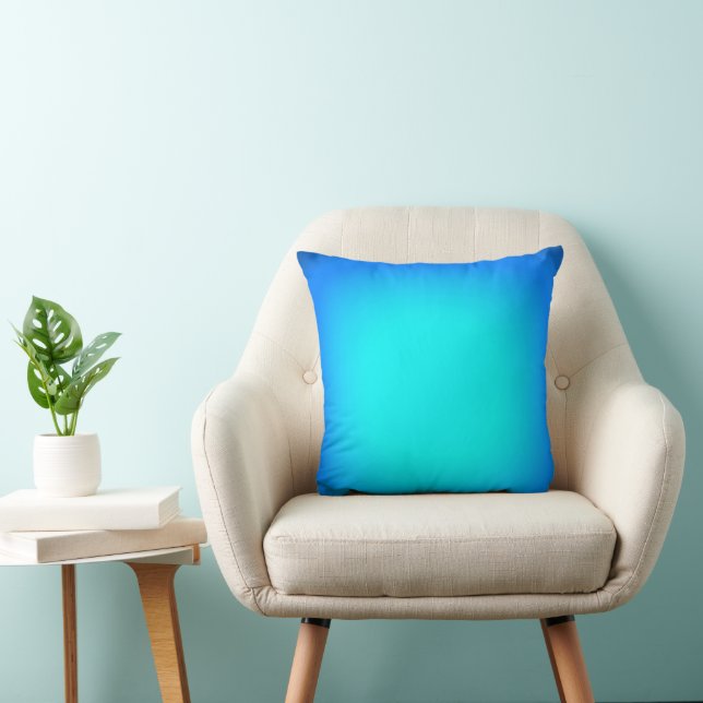 Coussin Focus Turquoise (Chaise)